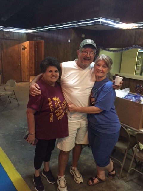 Ernie Castaneda, Bill Richey and Beth Anne Sutherlin